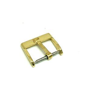 Piaget Women's Watch Buckle 18K Yellow Gold 750 For 14mm Leather Strap Band